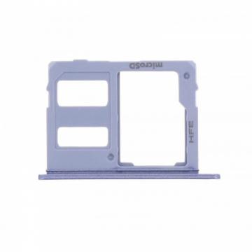 Trappe de Carte SIM+SD Samsung Galaxy J6 2018/J600F J400F Argent